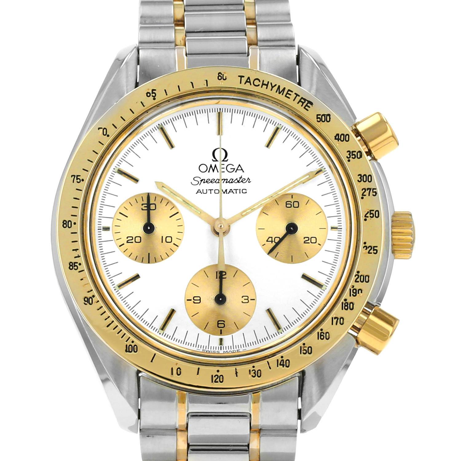 00pp-omega-speedmaster-automatic-in-gold-and-stainless-steel-ref-omega-1750033-circa-1990